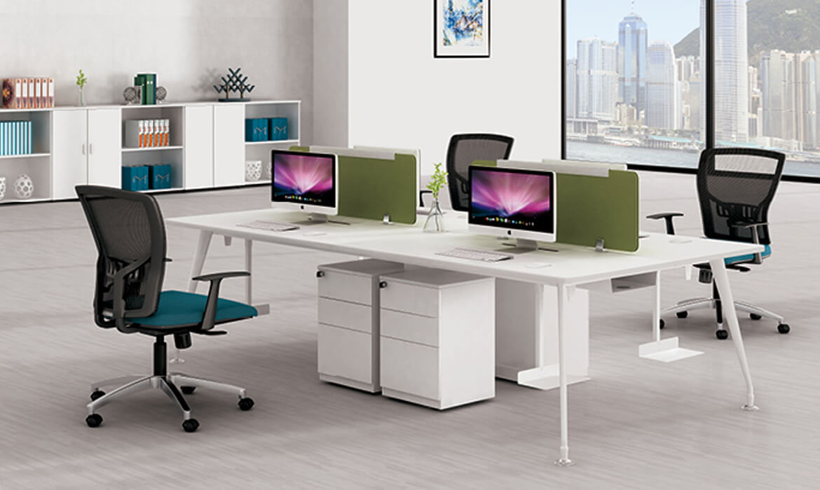 符合人体工学的商业办公室耐用家具办公桌（HC-96）